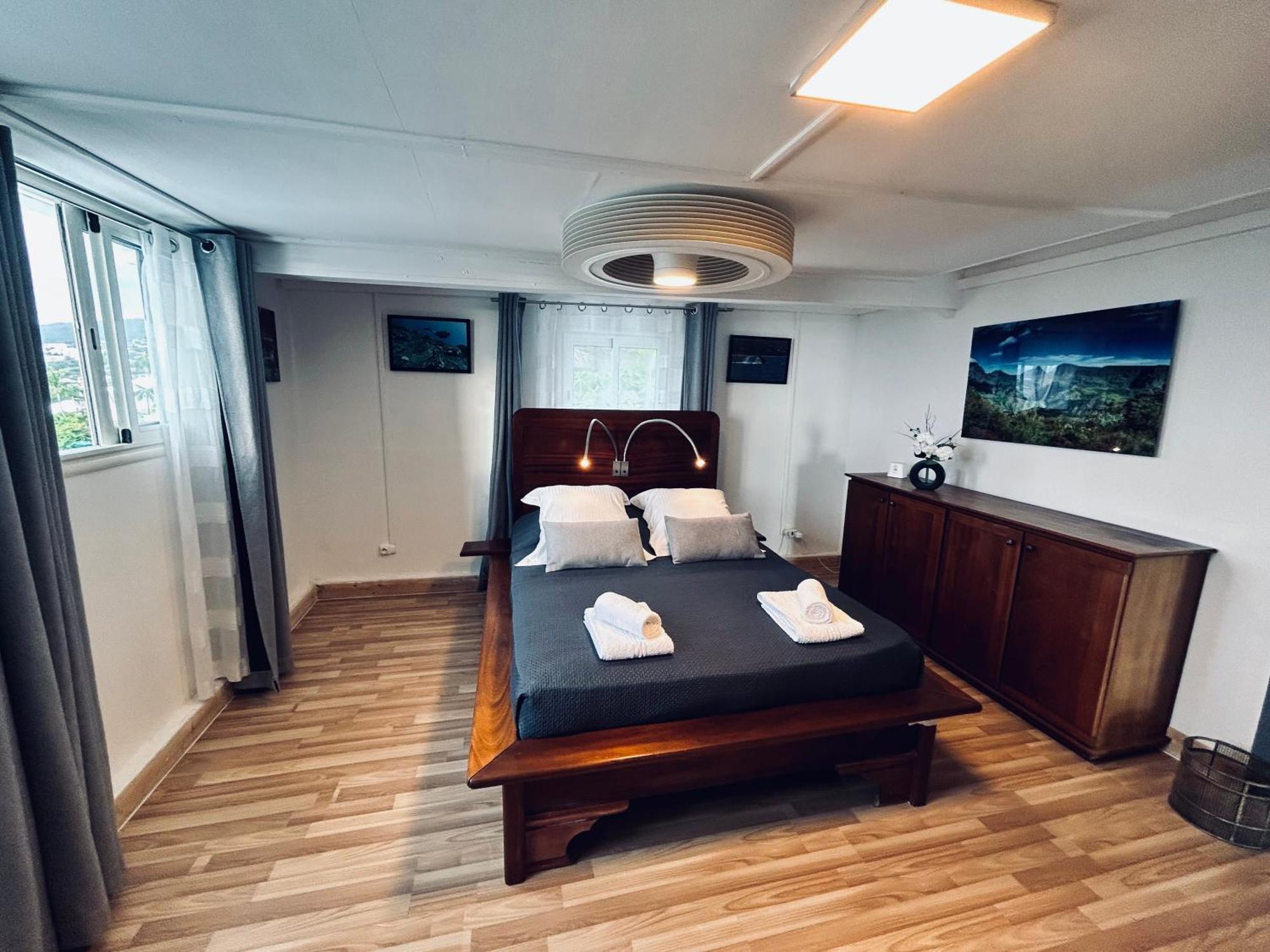 Appartement 3 Etoiles Sauna Vue Superbe Ti Kaz Miyou 2 La Possession Exterior foto